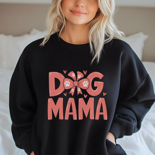 Dog Mama Crewneck Sweatshirt – The Ultimate Cozy Hug for Dog Moms