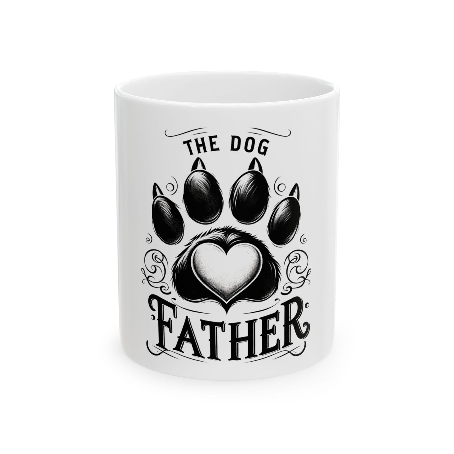 The Dog Father Ceramic Mug - Perfect Gift for Dog Lovers